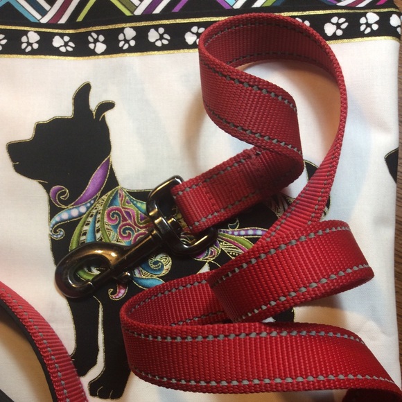 Dog leash Padded handle Max and Nemo Red - Picture 7 of 7